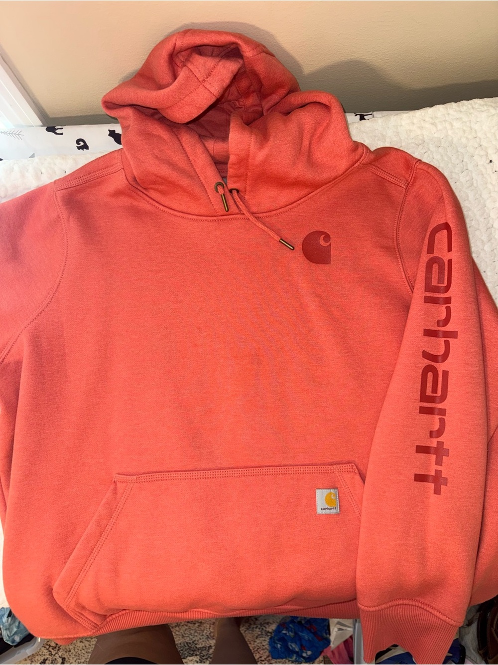 Carhartt women’s Coral Crewneck Pullover Hoodie